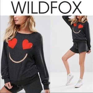 Wild fox smiling sweatshirt